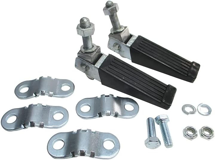 Mini Bike Foot Pegs - Clamp on 3/4"-1"