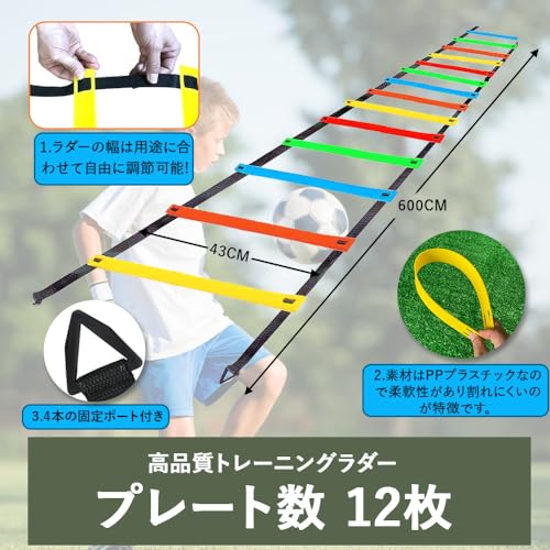 Lealyric トレーニングラダー 6mセット