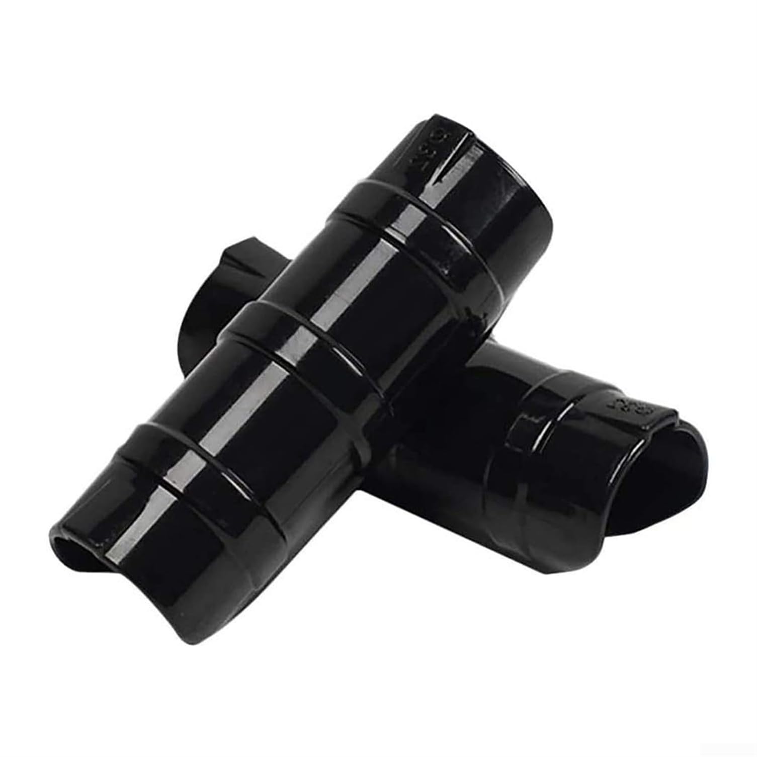 20 x 20mm Pipe Clips for Greenhouses and Garden Tunnel Film Clamps Black