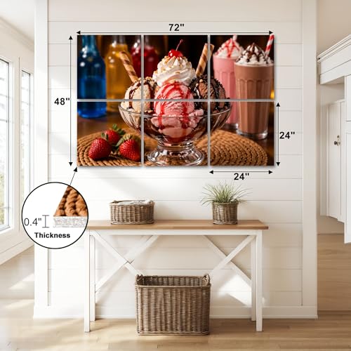 6 Pack de Paneles Acústicos Artísticos para Absorción de Sonido 72"x48" miniatura 2