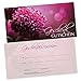 Produktbild cosmeticPlus 50 Geschenkgutscheine PINK FLOWERS für Beauty, Geschenkartikel, Mode, Accessoires - Gutscheinkarten, Gutscheine
