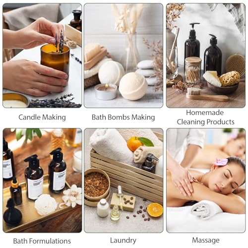 Comdian Essential Oils Set, 14 Pcs Fragrance Oils For Skin, Diffusers For Home, Laundry, Fragrance, Candle Making - Tea Tree, Rosemary, Lavender, Vanilla thumb #1
