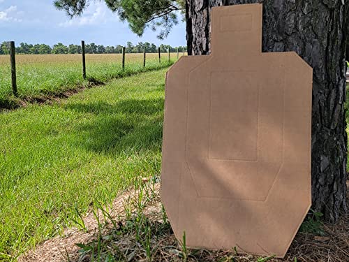 official uspsaipsc cardboard targets competition torso target silhouette shooting target cardboard targets made in usa