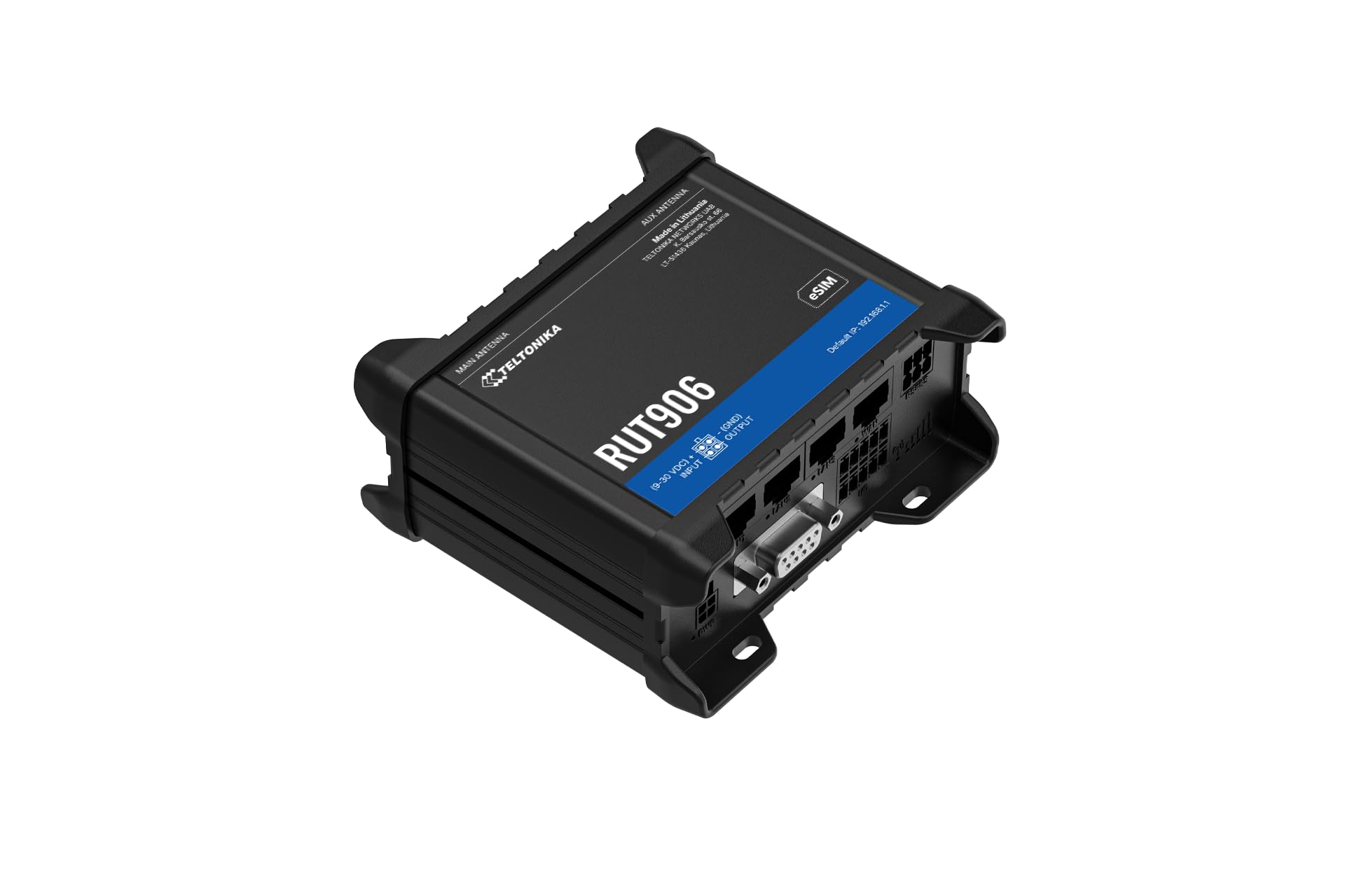 Router 4G LTE con WiFi Integrato | Gateway di Rete Professionale, Connettività Cellulare CAT4, Firewall Avanzato, Uso Aziendale e Industriale