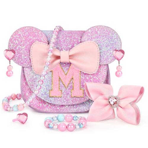 Image of mibasies Toddler Purse Gifts for Girls: 3 Year Old Girl Gifts, Girl Toys Purse Set