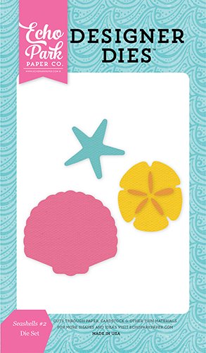 Echo Park Paper Company LBM110041 Seashells #2 Die Set