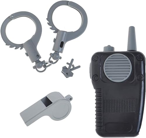 Miniatura 6 de TOPTIE Disfraz de policía para niños disfraz de oficial de policía para niños de 3 a 6 años Navy Blue