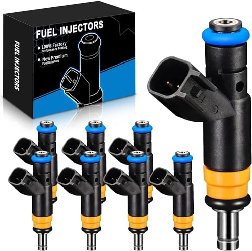 SZKAIDAG Upgraded Fuel Injectors 05037479AA Fits For:-Dodge Charger Duragon Challenger 5.7L 2006-2018 For:-RAM 1500 2500 3500 2011-2017 For:-Chrysler 300 For:-Jeep Commander Grand Cherokee (Pack of 8)