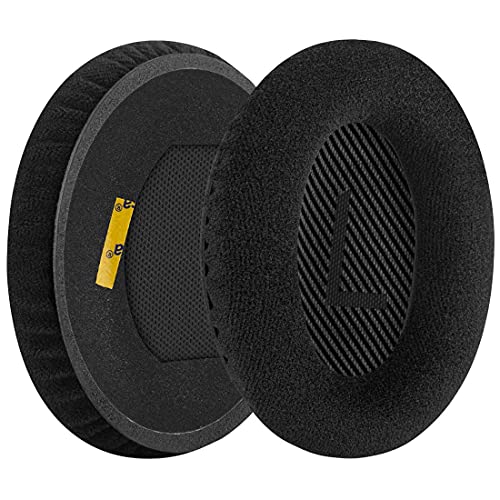 Geekria Comfort Velour Almohadillas para Auriculares Compatibles con Bose QuietComfort QC45/35 II/35/25/15/SE, QC35 II Gaming, AE2/AE2i/AE2w, SoundTrue, SoundLink AE2 miniatura 2