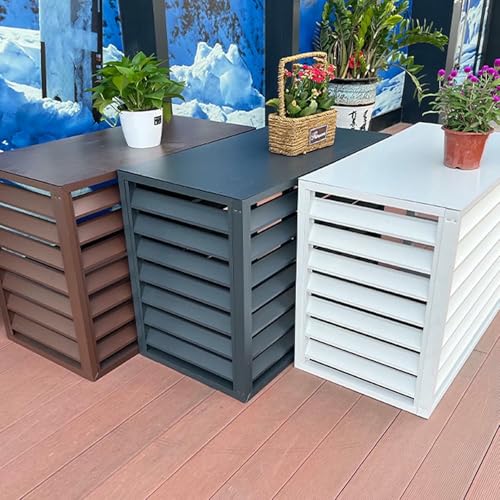 Cache climatiseur poussière et vol solution de protection aluminium extérieure