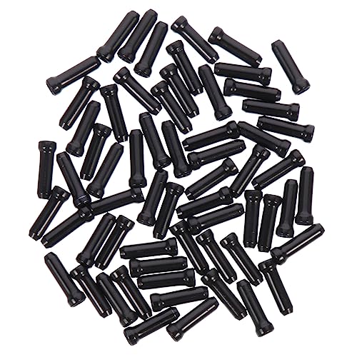 BESPORTBLE 50PCS Bike Brake Cable End Caps Colorful Brake Cable Tips for Mountain Bikes Durable Bike Cable End Wraps for Brake and Gear Cables
