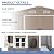 Kullavik 10FT x 8FT Outdoor Storage Shed,Waterproof Metal Tool Shed with Lockable Sliding Door and Air Vents,Metal Storage Shed for Garden,Lawn,Patio