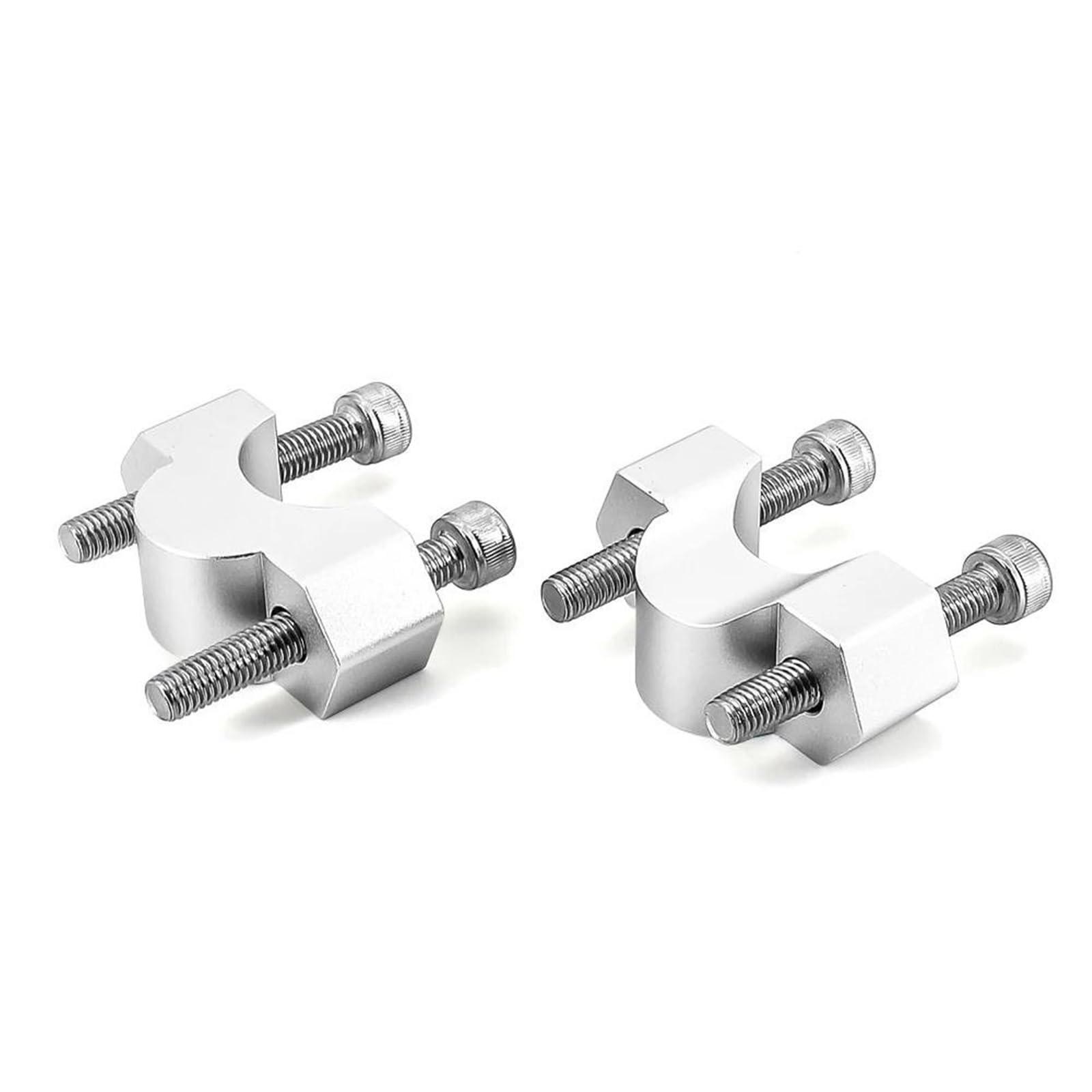 Hdhcscagh Silver For F900r For F900xr For F 900 F900 R Xr 28 Mm Handlebar Risers Clamp Height Up Adapter Handlebar Clamps Risers(Silver)