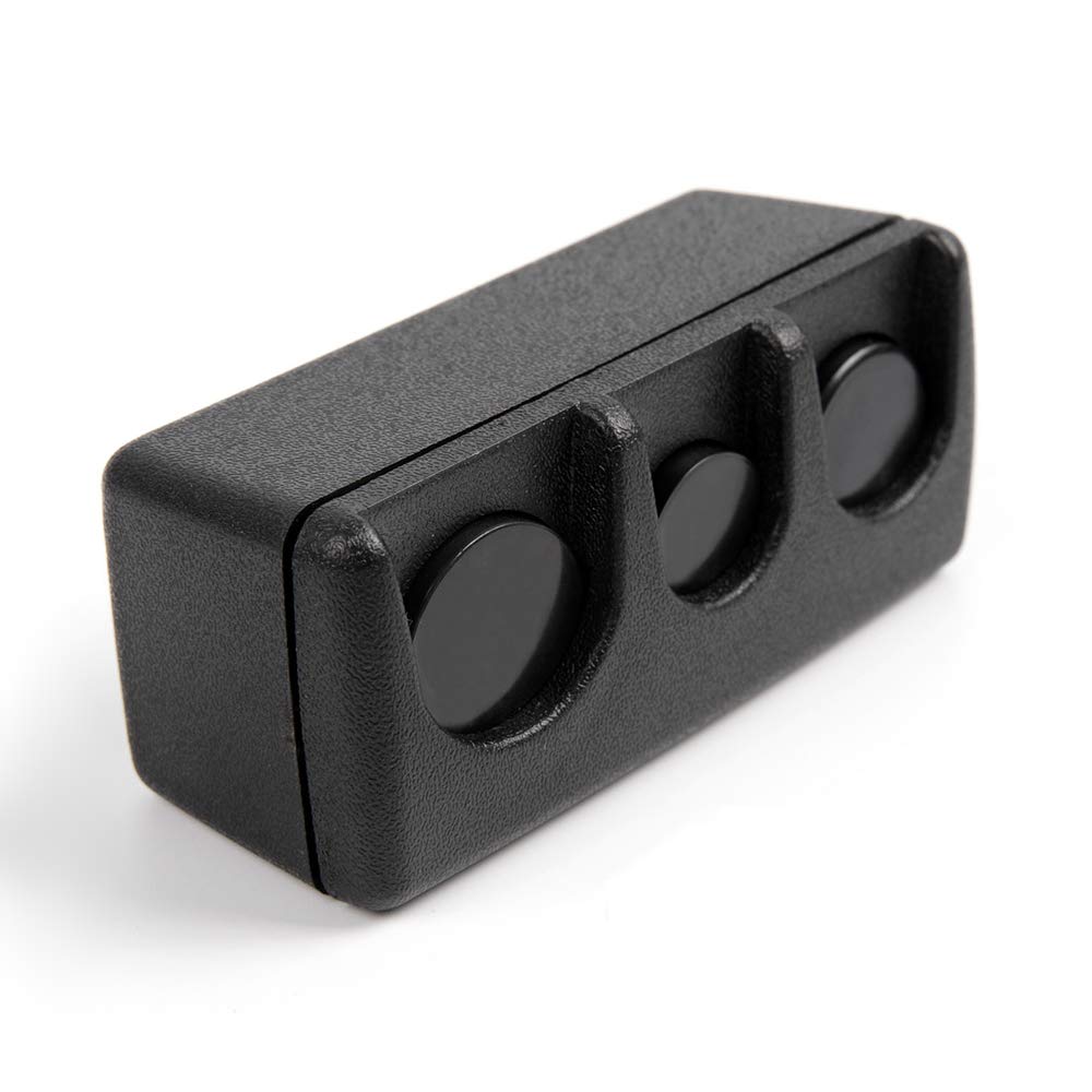 VRracing センターコンソールコインホルダーディスペンサー ルーズチェンジボールト交換用 シボレーシルバラードサバーバンタホ/GMC シエラ  ユーコン 2014 2015 2016 2017 2018 ブラック