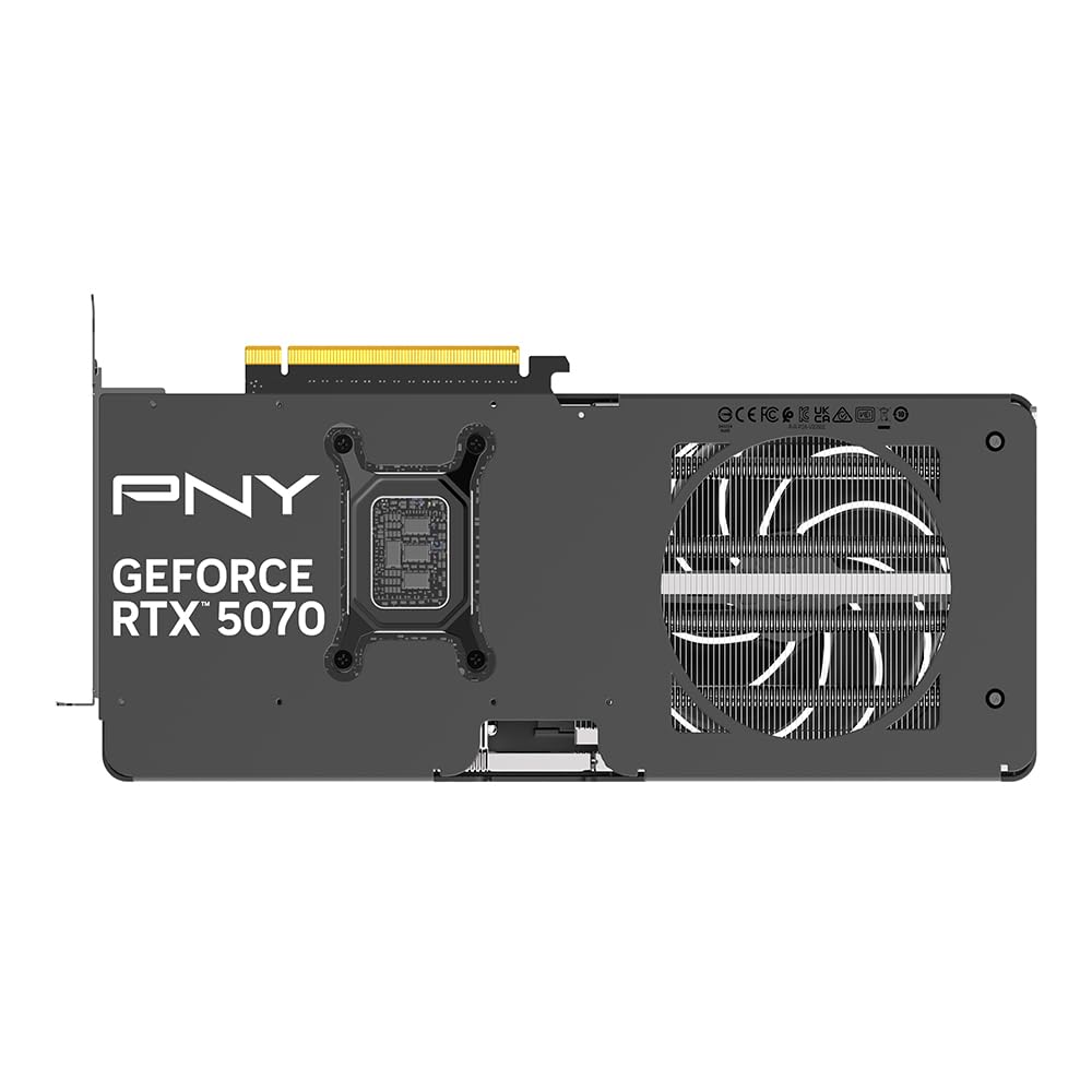PNY Tarjeta Gráfica GeForce RTX™ 5070 12GB Slim OC Dual Fan 2-Slot