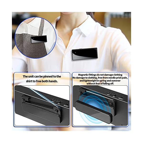 JFTWMG Mini Body Camera 1080P Body Worn Camera Personal Wearable Pocket Body Worn Cam Bike Camera for Home/Outdoor/Law Enforcement/Security Guard/Home/Hiking - Image 7