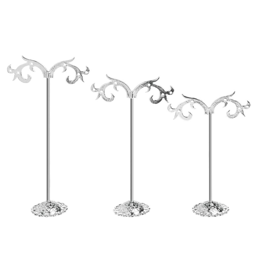CMBSSTFC 3 Teile/Satz Schmuck Baum Ohrring Hängenden Display änder, Halskette Armband Organizer Rack mit Ringe Dish Tray