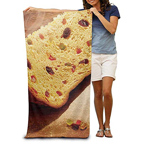 utong Toallas de Playa de algodón 100% 80x130cm Toalla de Secado rápido para Nadadores Manta de Playa de Alimentos de Pan