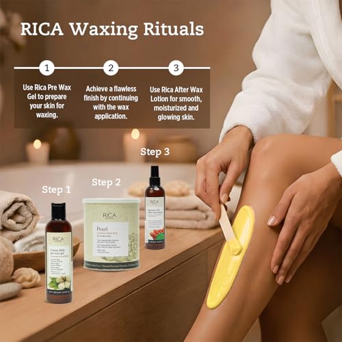 Image of Rica Women's Pearl Liposoluble Wax for All Skin Types (800 mle, 28. 2Fl. Oz)