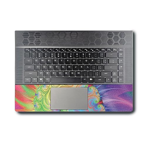 Image of MightySkins Glossy Glitter Skin Compatible with Alienware X16 R1 (2023) Full Wrap Kit - Color Fractal | Protective, Durable High-Gloss Glitter Finish | Easy to Apply & Change Styles | Made in The USA
