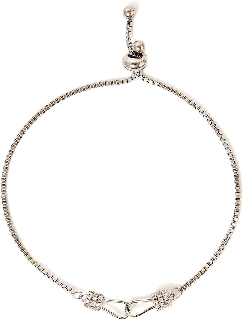 AVELI Stainless Steel Interlocking Infinity Love Box Chain Bracelet - Stylish and Symbolic Women's Jewelry, Hypoallergenic, Meaningful Accessory for Everyday Wear, Gift for Her - Image 6