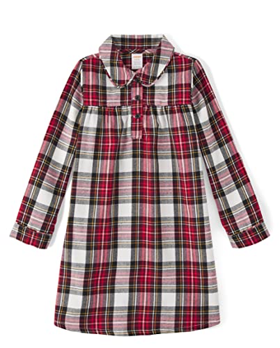 Gymboree Kids' Holiday Family Matching Plaid Flannel Pajamas,gymmies