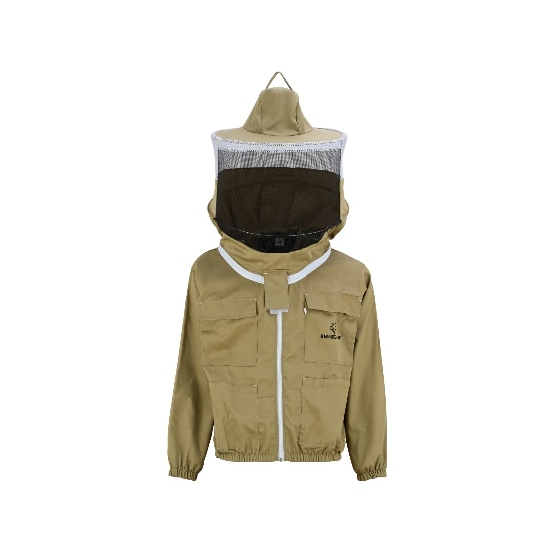 Imkerjacke Classic (braun) für Erwachsene Imker Imkerei Bienen in S M L XL XXL XXXL, XL · braun