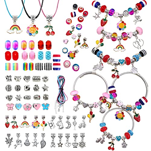 RLGPBON Bracelet Maker Kit for Girls ,DIY Jewelry Making Kit for Girls , Crafts for girls ,Gifts for Young Girls,Kids Toys for Girls