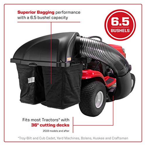 MTD Genuine Parts Double Lawn Mower Bagger - for 36-Inch Lawn Tractors (2020 and After) - Fits Various Troy-Bilt Models, (19A30045OEM)