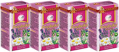 Bronchial Herbal Tea | Upper and Lower Respiratory System | Lungs | Pure Natural Herbal Tea Grown in Europe (20 Tea Bags 40g)