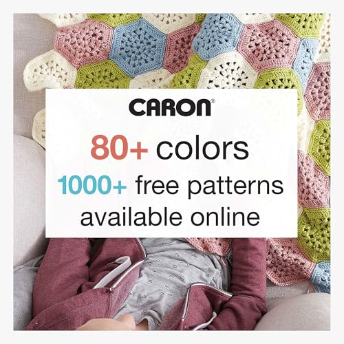 Image of Caron Simply Soft Speckle Vintage Yarn - 3 Pack of 141g /5 oz - 100% Acrylic - #4 Worsted (Medium) - 235 Yards - Knitting /Crochet