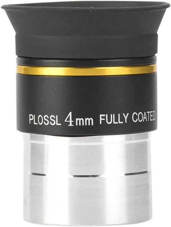 Astrophotography Accessories 1.25 Inch Coated HD 4mm 6mm Telescope Eyepiece Telescopes Accessory(6mm)