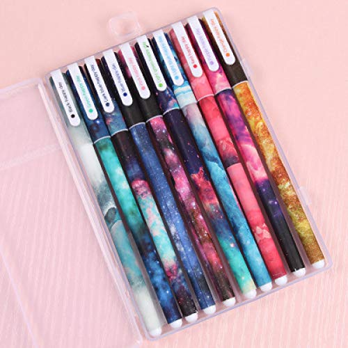 Korean Stationery Creative Small Fresh Gel Pen Cute Color Pen 10 Sets G 16 * 10.5Cm