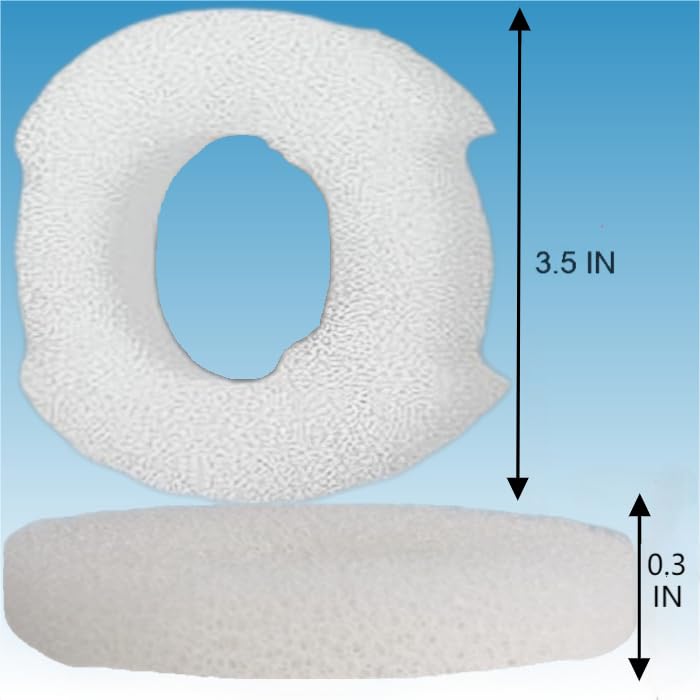 Image of 4 Pack Aquarium Fish Tank Filter Sponge Bio Sponge,Replacement Sponge for 20-40 Gallon Sponge Filter