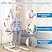 2IN1 Electric Patient Lift with Stand-Up Assist Rehabilitation-2 Slings Included-Multi-Functional Battery Powered Body Transfer Lift for Home,Wheelchair Toilet Car-Elderly, Disabled, Recovery