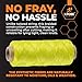Xpose Safety Green Mason Line String – #18 Braided Nylon Twine – 275 Ft Durable Construction Line for Masonry Tools, String Level, Landscaping, and Gardening