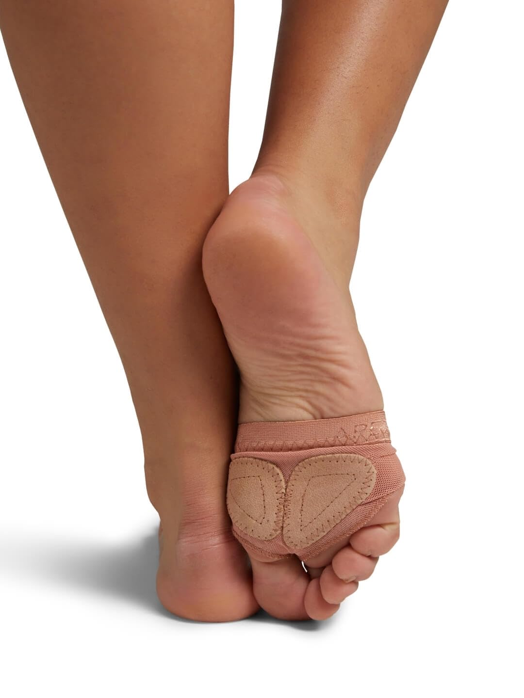 Capezio Barely There FootUndeez baleriny, elastyczne, wyściełane buty baletowe dla wyglądu tańczącego boso, wspierające baleriny do występów boso