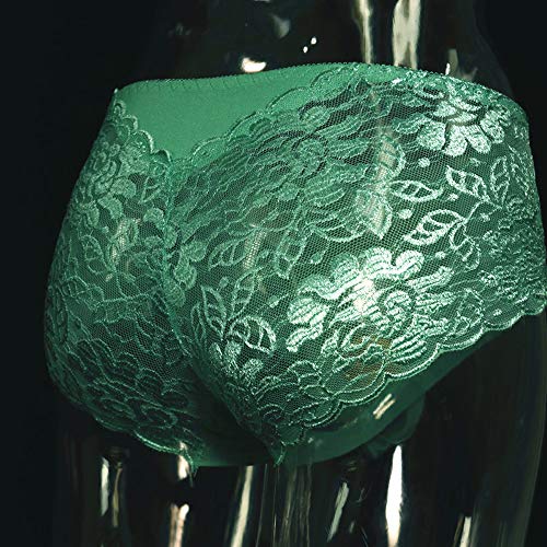 leesuo Men Sissy Pouch Sexy Lingerie Boxer Briefs Underwear Back Lace Panties Boyshort Shorts Underwear4