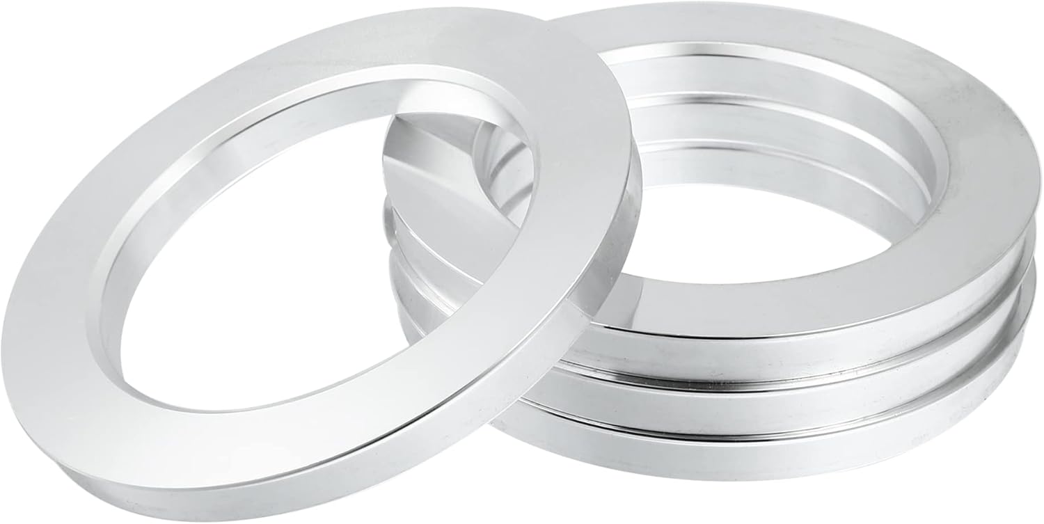 X AUTOHAUX 4pcs OD 110mm to ID 77.8mm Aluminium Alloy Car Hub Centric Rings Wheel Bore Center Spacer
