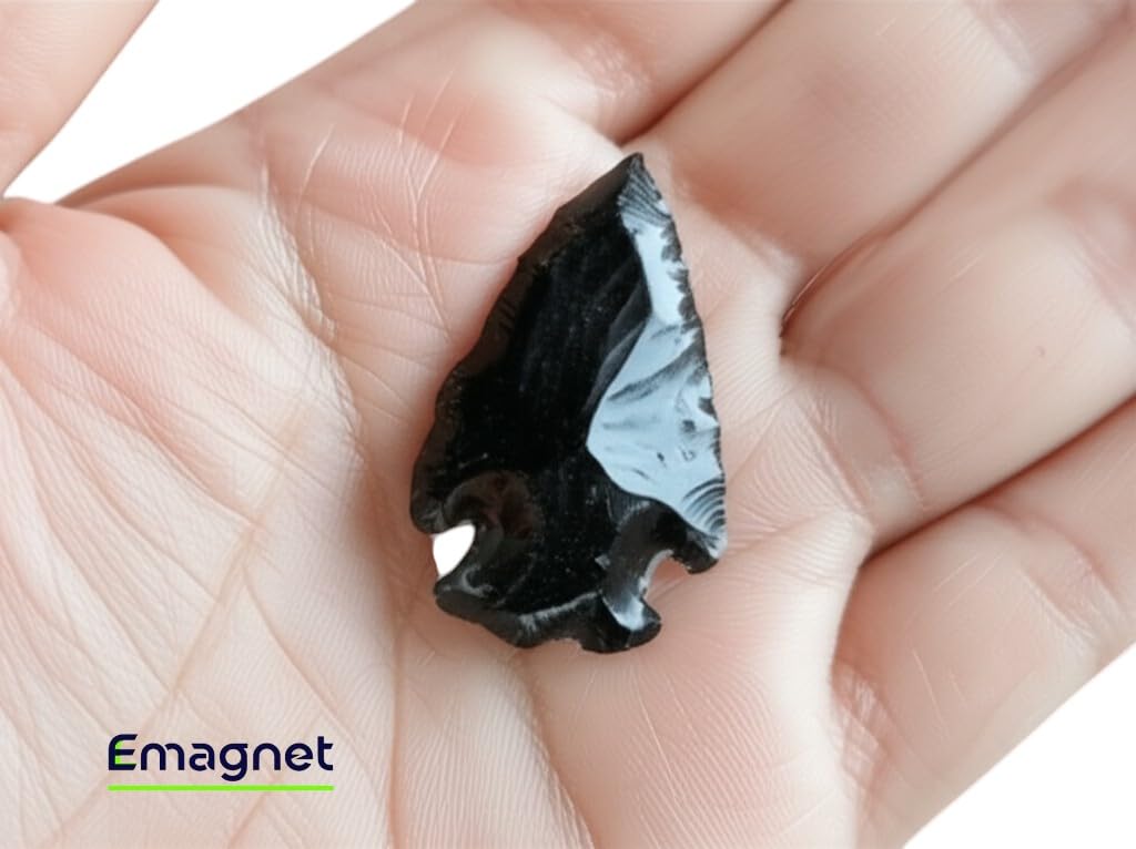Black Obsidian Knife - Crystal Healing & Home Decor -2 Black Obsidian Knife - Crystal Healing & Home Decor -2