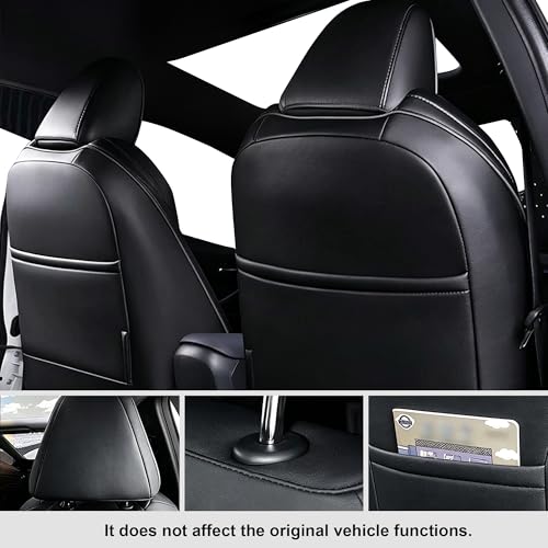 Image of IKABEVEM Custom Fit Seat Covers Fit for Toyota Corolla 2020-2026 Full Set