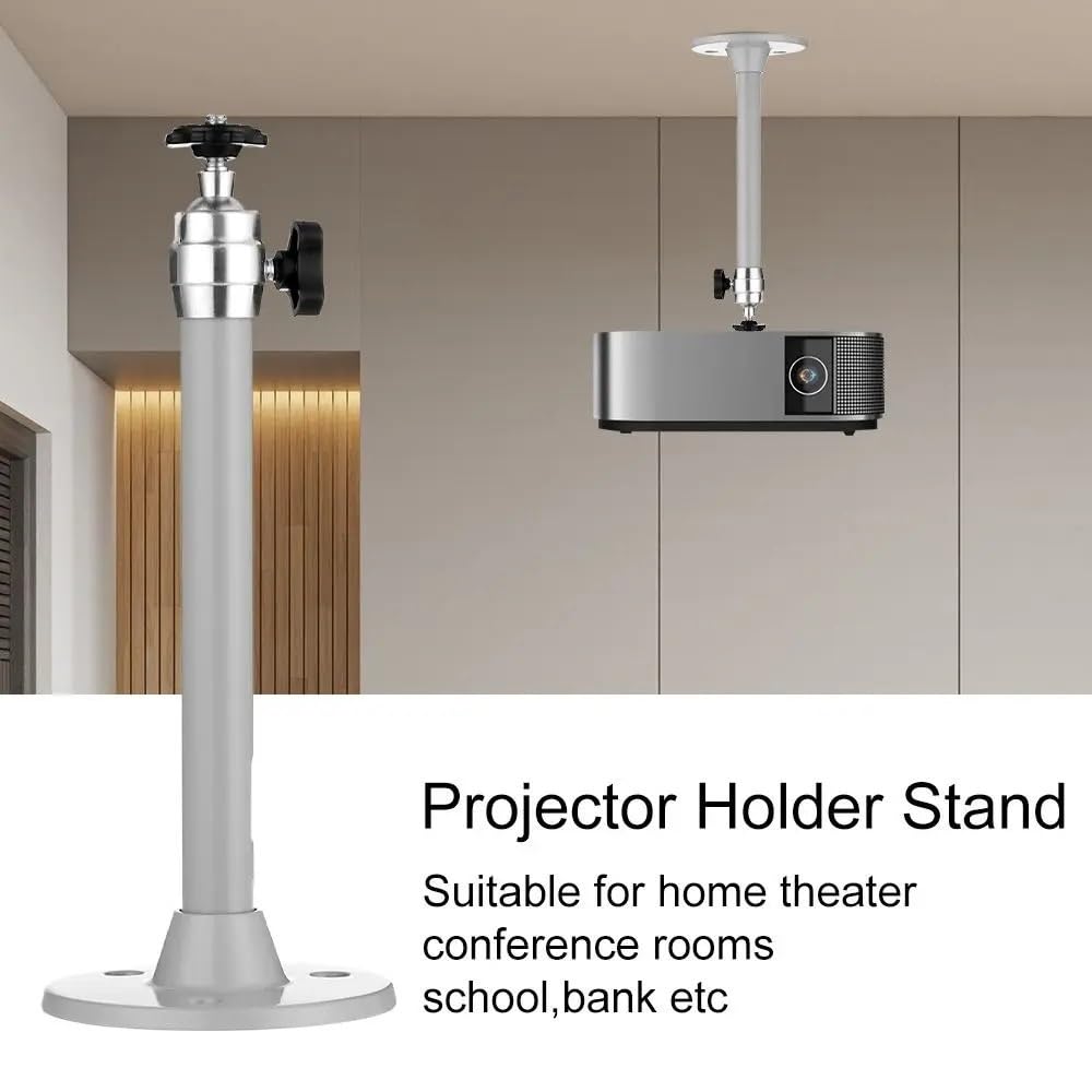 Soporte para proyector El Mini proyector Universal de 360° acorcheta el Soporte del Tenedor Techo la Pared Monopods cámara