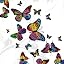 Colourful Butterflies - Multicolour