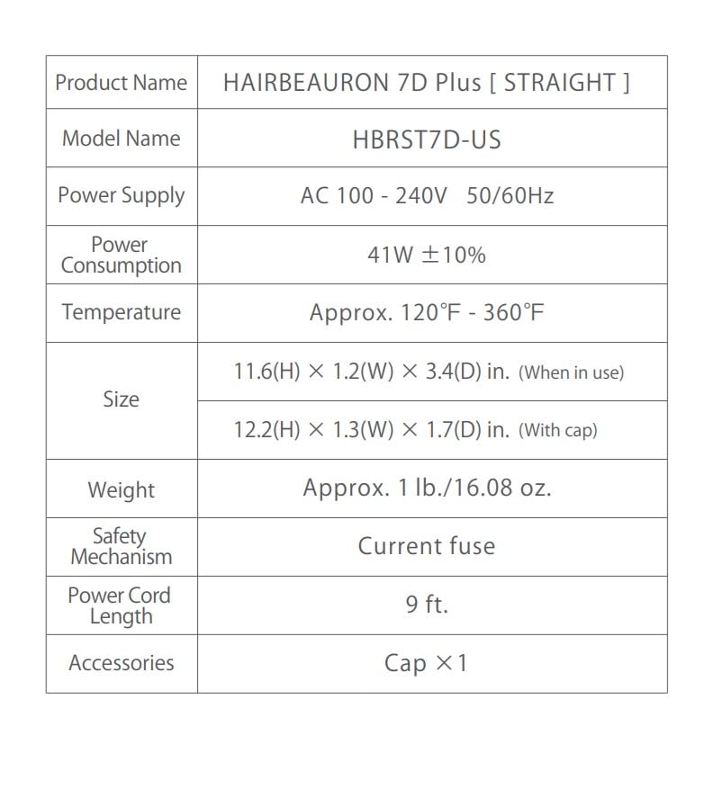 Bioprogramming HAIRBEAURON 7D Plus Plancha de Pelo miniatura 3