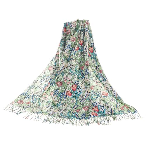 Pashmina écharpe et shawl pour femme Siganre Art grand format imprimé