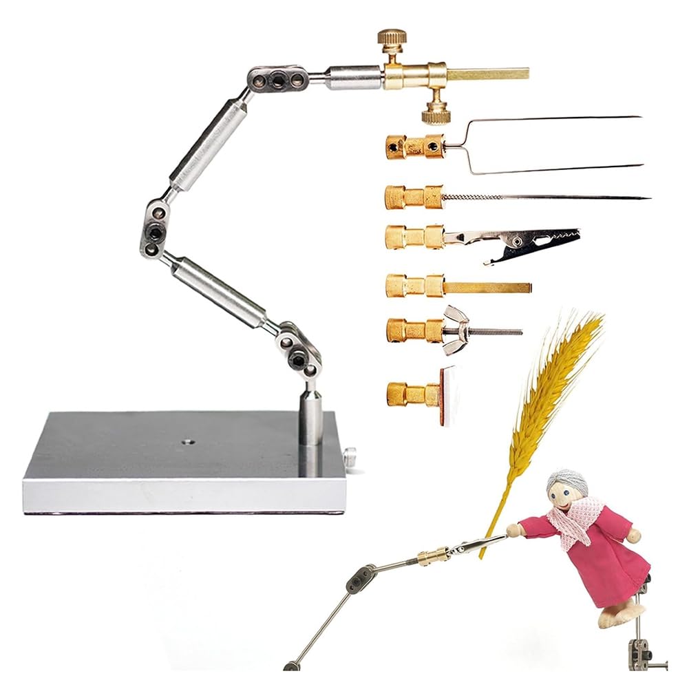 Breeshy Stop-Motion-Animations-Rig-Arm-Kit mit Verschiedenen Anschlüssen für Nahtlose Charaktere