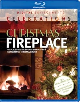 Blu-ray Christmas Fireplace Book