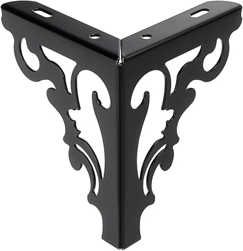 Miniatura 9 de OwnMy 4 patas de metal para muebles, patas modernas para sofá para reparación y restauración de tocador, armario, mesa de té, estantes de encimera,