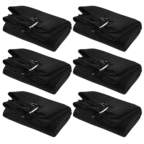Cindeer 6 Pack Large Golf Towels, 16