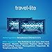 Travel Lite Alcohol-Free Hand Wipes with Aloe Vera and Vitamin E, Fresh Scent 200ct Individually Wrapped Travel Essentials Wipes for Adults and Kids